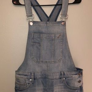 Garage Light Blue Denim Overalls